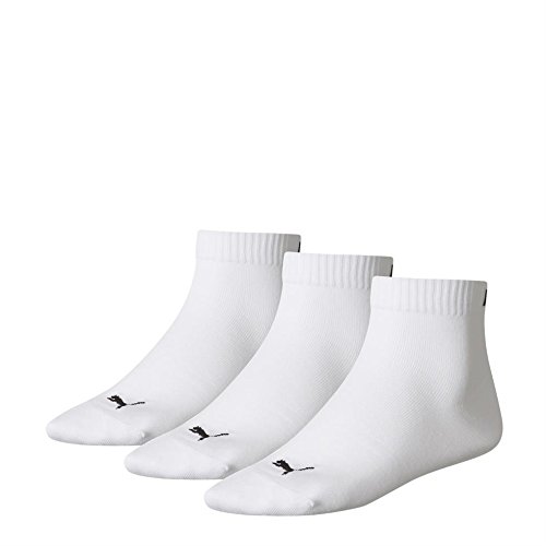 6 Paar Puma Sneaker Quarter Socken Unisex Invisible / schwarz, blau, grau / Art. 251015 - 2
