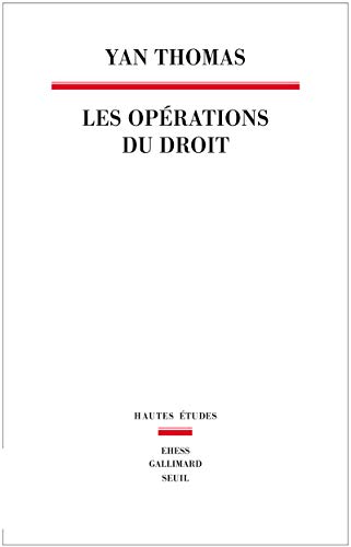 Les Opérations du droit Les Opérations du droit