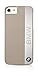 Produktbild BMW BMHCP7BALTA PC Hart Echtleder Schutzhülle für Apple iPhone 8/7 / 6s, Aluminium-Platte graviert Taupe
