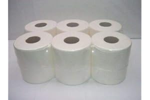 KSP PARTNERS LTD E-COMMERCE CENTREFEED Paper Wipe Rolls White Embossed 16CM X 60 M-6 Pack 2 PLY