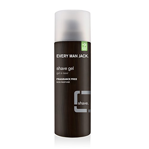 Every Man Jack Fragrance Free Shave Gel, 207 ml