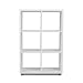 Produktbild Tenzo 1826-059 Box Designer Raumteiler 2 x 3 Holz, weiß, 35 x 73 x 111 cm