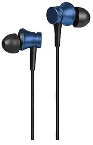 Shopzee Earphones with Dynamic bass, Music Control and mic (Blue)