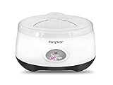Funcionamiento automático Beper Yogurtiera - Yogurtera, 1 l