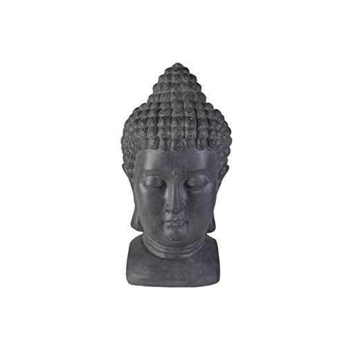 greemotion 124228 Buddha Dekokopf, 27 x 25 x 49 cm, schwarz - 3