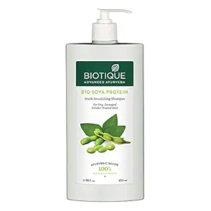 Biotique Bio Soya Protein Fresh Nourishing Shampoo, 650ml