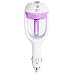 Produktbild 2 in 1 KFZ-Ladegerät Luftbefeuchter & Aroma Diffuser Duftzerstäuber, megadream® 180 ° drehbar tragbar Mist Ultraschall Ätherische Öle Aromatherapie Luftbefeuchter Fahrzeuge Air Diffuser Lufterfrischer Luftreiniger für Auto travlel, 3 Farben erhältlich