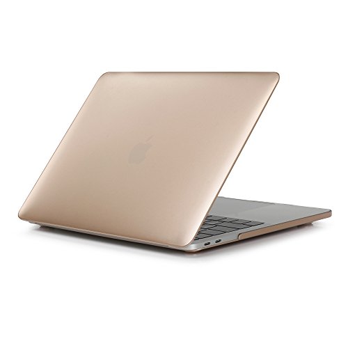 Neue MacBook Pro 15 Schutzhülle Schale 2016,Ultra Slim Plastik Hard Kunstoff Case Hartschale Hülle für Neueste MacBook Pro 15.4" Zoll Retina (2016 Freisetzung) A1707 Touch Bar und Touch ID, Gold