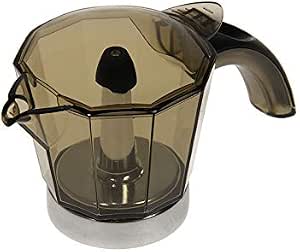 Delonghi Alicia 4 Cups Carafe and Lid Coffee Pot Moka Electric EMK4 :  Amazon.de: Home \u0026 Kitchen