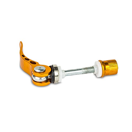 Fahrrad Schnellspanner für Sattelstütze 6x55mm Sattelklemme Aluminium Schnellverschluss Klemme - 3