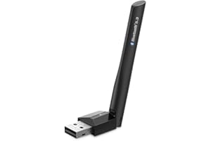 ‎TP-LINK TP-Link UB500 Plus – Adapter Bluetooth 5.3 USB z anteną zewnętrzną, zasięg do 20 m, obsługa 7 urządzeń jednocześnie, Plug & Play, Kompatybilność z Windows 11/10/8.1/7