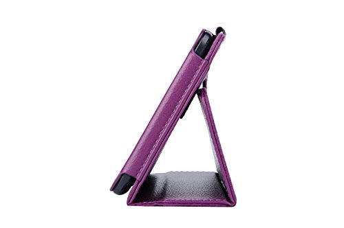 Acer ICONIA ONE 7 B1-750 hülle,Mama Mouth Folding Ständer Hülle Case mit Standfunktion für Acer ICONIA ONE 7 B1-750 Tablet-PC,Violett - 4