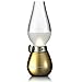 Price comparison product image Dimmable Acrylic ABS Blowing Control Lamp - USB Rechargeable Cordless Wireless LED Night Light Candle Lamp, Creative Innovative Kerosene Oil Lamp Design with Dimmer Control Key, for Indoor & Outdoor Use, Nightlight, Reading Lights, Romantic Dinner, Outdoor Camping, Fishing, Decoration Gold