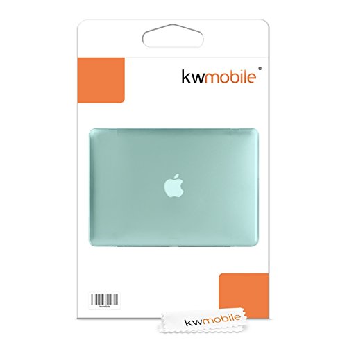 kwmobile Crystal Hülle für Apple MacBook Air 13″ (ab Mitte 2011) Hard Case – dünne durchsichtige transparente Schutzhülle Cover Tasche Mintgrün Transparent - 7