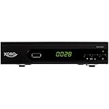 Xoro HRS 8660 digitaler Satelliten-Receiver mit LAN Anschluss (HDTV, DVB-S2, HDMI, SCART, PVR-Ready, USB 2.0) schwarz