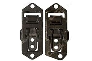 YUYUE ELECTRONIC Ständermodul mit rechtem und linkem Scharnier, kompatibel mit Microsoft Surface Pro5 / Pro 6 / Pro 7 1796/1866 (Schwarz)