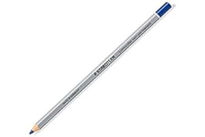 STAEDTLER Lot de 3 marqueurs à sec non-permanent Lumocolor omnichrom 108, bleu