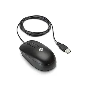 HP H4B81AA Sleek Durable High Precision Laser Mouse with 3 Buttons (Black)