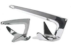 PIMAR marine equipment Ancora per ORMEGGIO Barca Tipo Bruce in Acciaio Inox 316