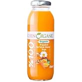 BenOrganic Propolis Orange Carrot Juice 250 ml Glass Bottle