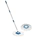 Primeway Magic Mop 360 Degree Rotating Handle Set with Disc and 2 Mop Heads, Dark Blue RS.499.00
