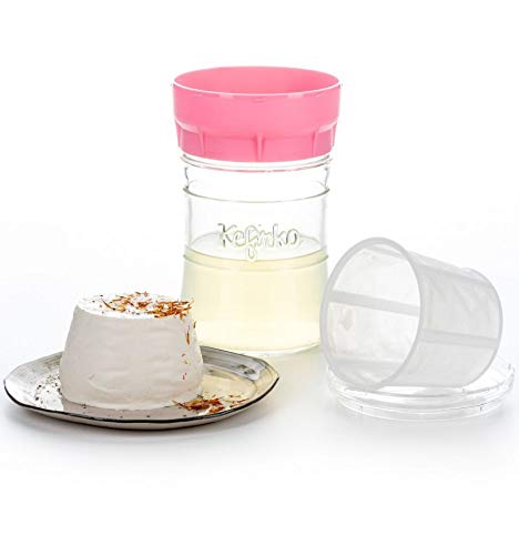 Kit queijo de kefir rosa 848 ml da Kefirko - Rosa