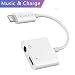 Produktbild Kopfhöreranschluss für Phone Kopfhörer Adapter Blitz zu 3.5mm Kopfhörer Jack Aufladen und Musik Kompatible für Phone X/8 P/7 P/Pad/Pod System 12 Weiß