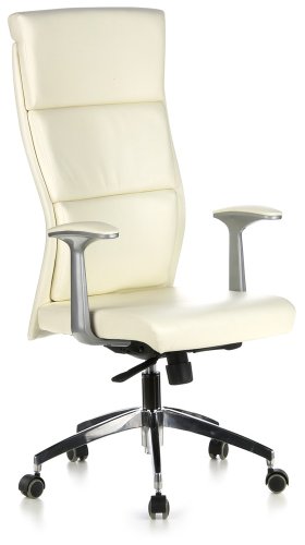 hjh OFFICE 600410 Brostuhl Chefsessel MONZA 20 Leder elfenbein, sehr robuste Ausfhrung, viele Einstellungen, hohe Rckenlehne, Schreibtischstuhl ergonomisch, Bro Sessel, Drehstuhl, XXL Chefsessel hjh OFFICE 600410 Brostuhl Chefsessel MONZA 20 Leder elfenbein, sehr robuste Ausfhrung, viele Einstellungen, hohe Rckenlehne, Schreibtischstuhl ergonomisch, Bro Sessel, Drehstuhl, XXL Chefsessel