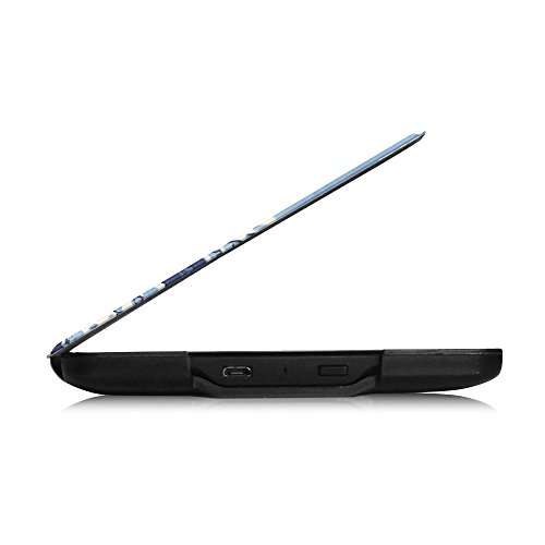 Fintie Kindle Paperwhite Hülle – Die dünnste und leichteste Smartshell Case Schutzhülle Tasche mit auto Sleep / Wake für den neuen Kindle Paperwhite 2016 (mit 300 ppi-Display, 6 Zoll, und integrierter Beleuchtung) und alle Modelle von 2012, 2013, 2014, 2015 – Die Wellen - 7