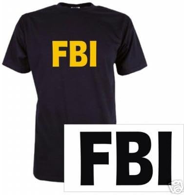 Fun Shirt * FBI Red red Size:M