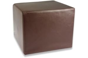 Fränkische Schlafmanufaktur Intervertebral Disc Storage Cube with Soft Faux Leather Cover Approx. 50 x 45 x 40 cm