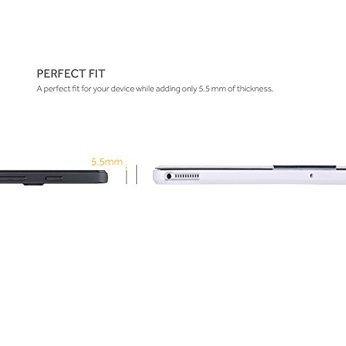 EasyAcc Huawei MediaPad M2 10.0 Hülle Case Tasche PU Leder zubehör hüllen für Huawei MediaPad M2 WiFi 25,4 cm (10 Zoll)/ Huawei MediaPad M2 Standard 25,4 cm (10 Zoll)/ Huawei MediaPad M2 LTE 25,4 cm (10 Zoll) Smart Cover mit Auto Sleep Wake up / Standfunktion (Weiß, Kunstleder, Ultra dünn) - 3