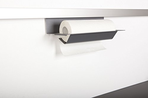 SO-TECH® Linero MosaiQ Papierrollenhalter unten Graphitschwarz - 3