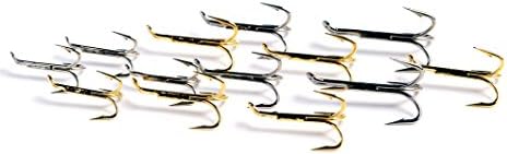 Esmond Drury Salmon Treble hooks (GOLD, SIZE 12)