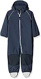  NAME IT Unisex Baby NITALFA Softshell Suit DNM MZ FO NOOS Schneeanzug, Blau Dress Blues, 92