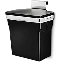 Simplehuman CW1643 10 litres Poubelle de Placard, Armature en Acier Trés Robuste, 10L