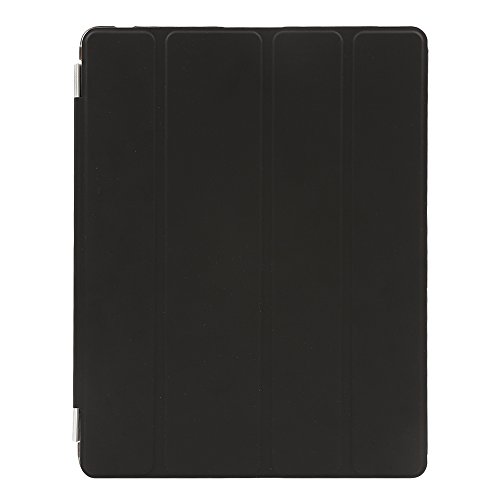 Besmall Neu Ultra Slim Edles iPad 2 3 4 Hülle – Smart Cover Leder Case Schutz Hülle Tasche + Back Case – inkl. Displayschutzfolie Reinigungstuch Stift mit Multi Ständer Auto Sleep Wake (iPad 2/3/4, Farbe:Weiß) - 6