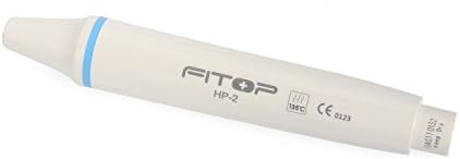 FITOP Ultrasonic Pizeo Scaler Scaling Handpiece EMS Style Compatible with Woodpecker Scaler Handpiece CE