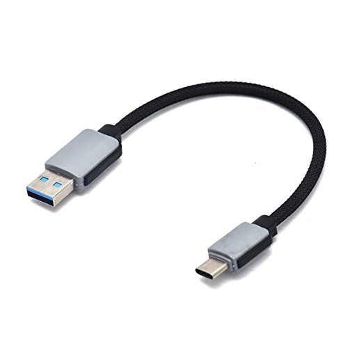Adapter Kabel - TOOGOO(R)15cm Type C USB 3.1 USB C Male auf Standard USB 3.0 Adapter Kabel fuer Macbook PC