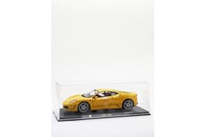 Triciclo Editores Ferrari F430-2004 Giallo Die Cast Scala 1:24 Bburago, Salvat FER012
