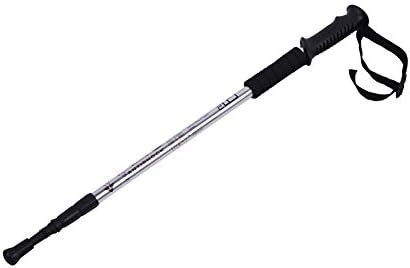 outdoor trekking poles/Ultralight spinning three-section telescopic walking stick/ the old man/ outdoor hiking staff-A