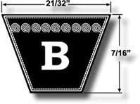 B34 V Belt (Medway)