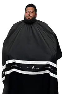 Barber Strong The XL Barber Cape Haircut Cover for Men, 60