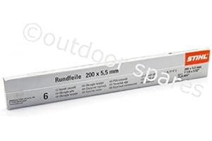 Box of 6 Genuine 5.5mm Stihl Chainsaw Files For .404 Chains ST5605 772 5506