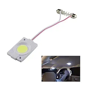 Cloudsale 12V 2.4W COB LED Interior Car Dome Light (White)