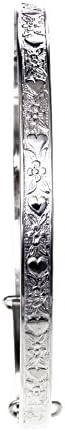 925 Fine Sterling Silver Expander Bangle Designer Bracelet for Babies
