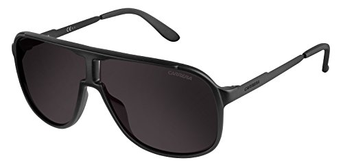 Carrera Unisex-Adults New Safari NR Sunglasses, Matte Black Shiny, 62