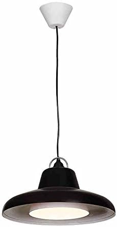 Nordic Bar Modern simple little lustre lustre flying saucer Restaurant Cafe study ( Color : Black )