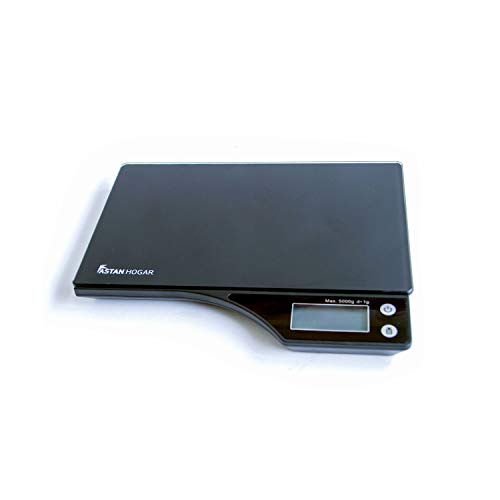 Preisvergleich Produktbild Astan Hogar Elektronische Küchenwaage, Schwarz