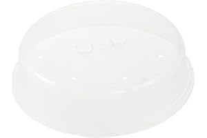 keeeper Pokrywa do mikrofalówki, Polipropylen, 26,5 x 1 x 26,5 cm, Bella, Naturalna- przezroczysta